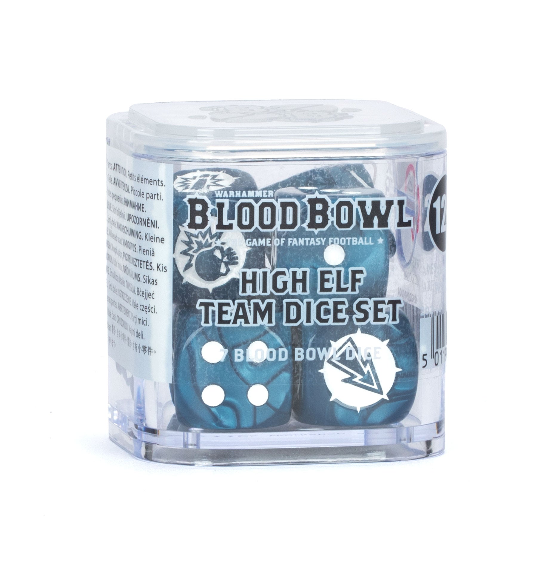 Blood Bowl: High Elves Team Dice Set | Grognard Games