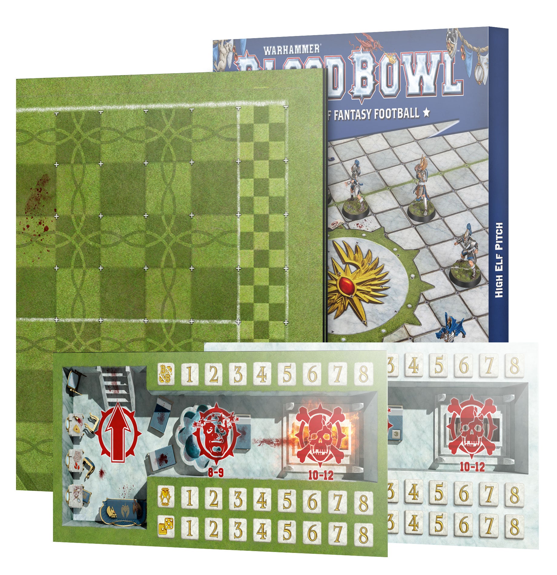 Blood Bowl: High Elves Team Pitch | Grognard Games