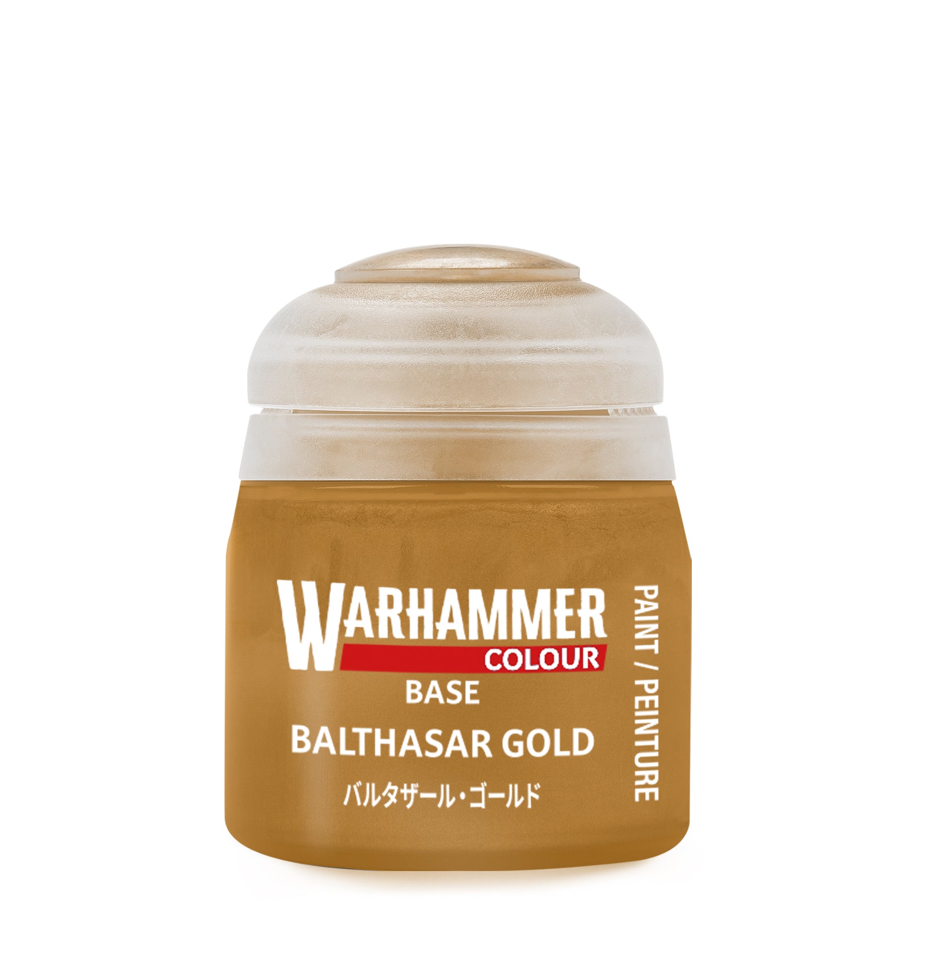 Warhammer Colour Base Balthasar Gold | Grognard Games