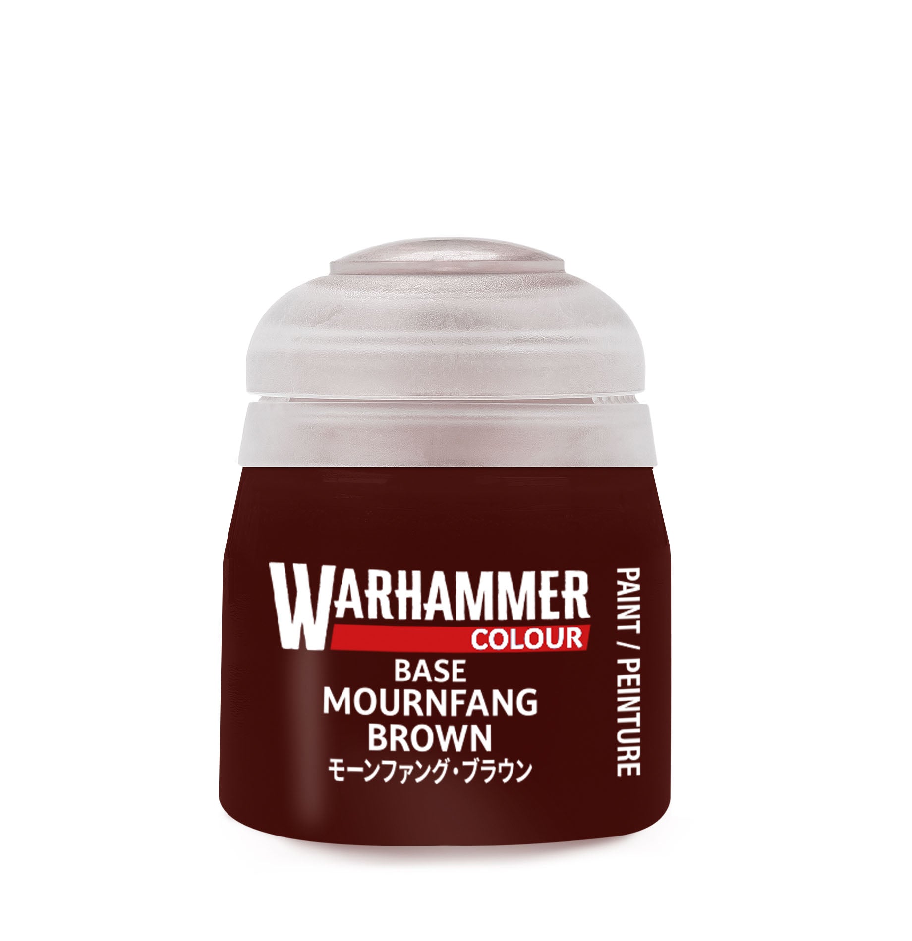 Warhammer Colour Base Mournfang Brown | Grognard Games