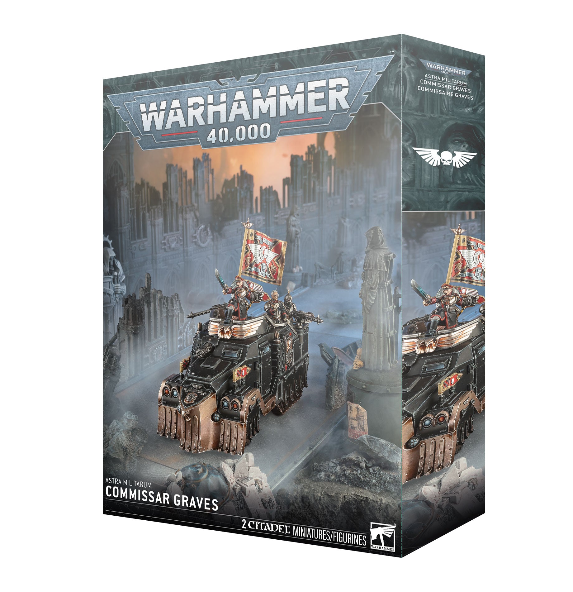 Astra Militarum Commissar Graves | Grognard Games