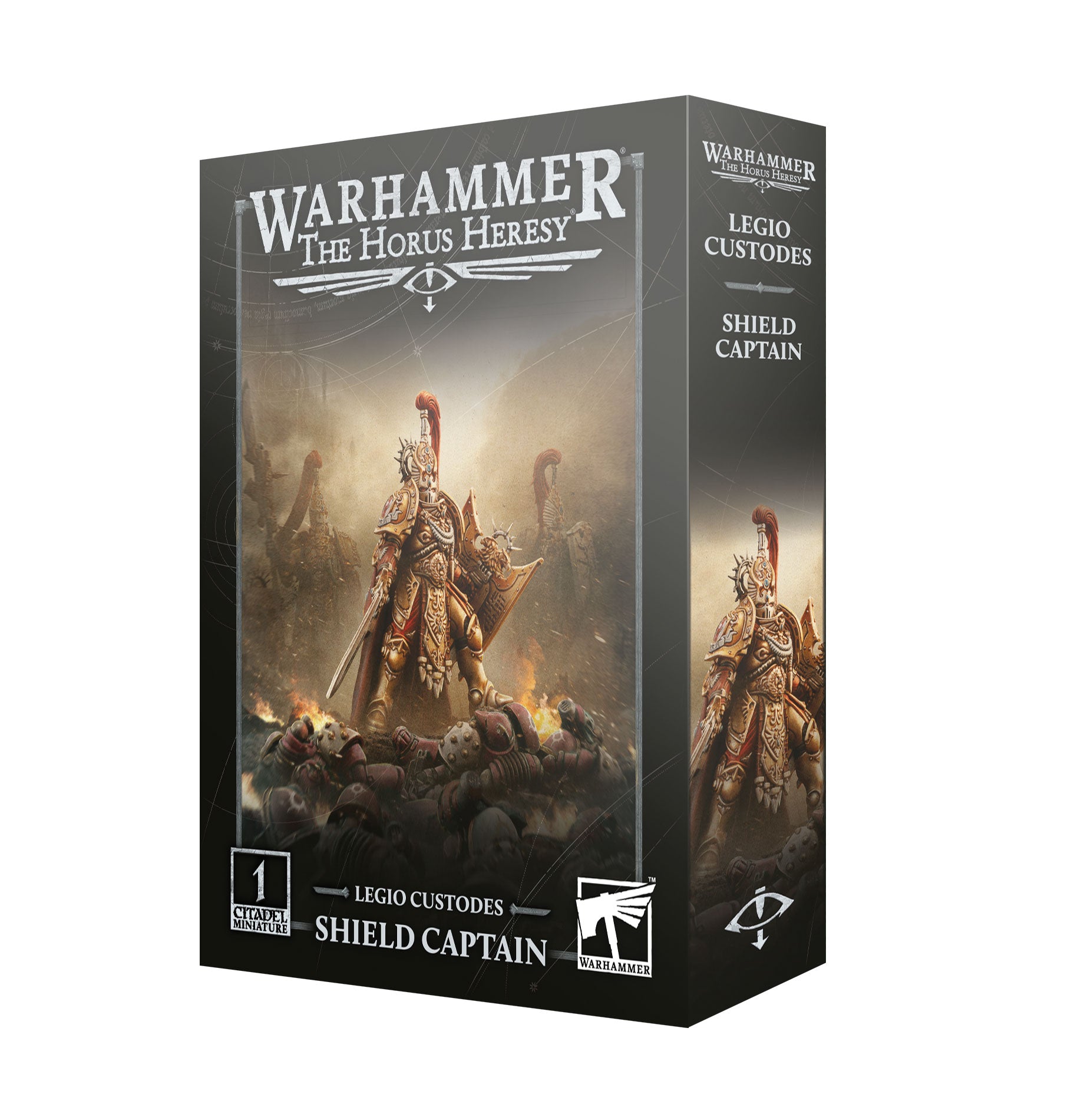 Horus Heresy: Legio Custodes Shield Captain | Grognard Games