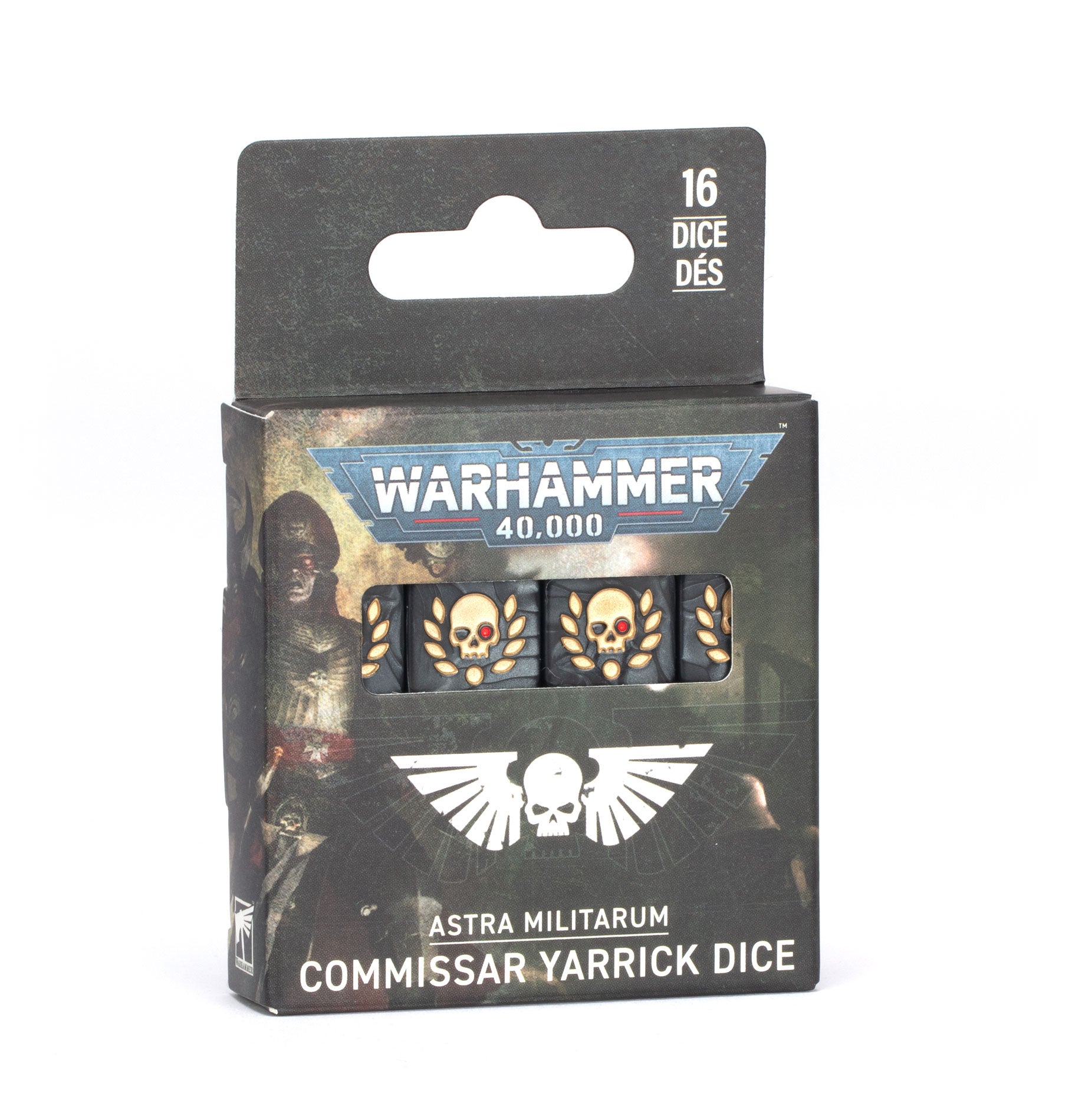 Astra Militarum Commissar Yarrick Dice | Grognard Games