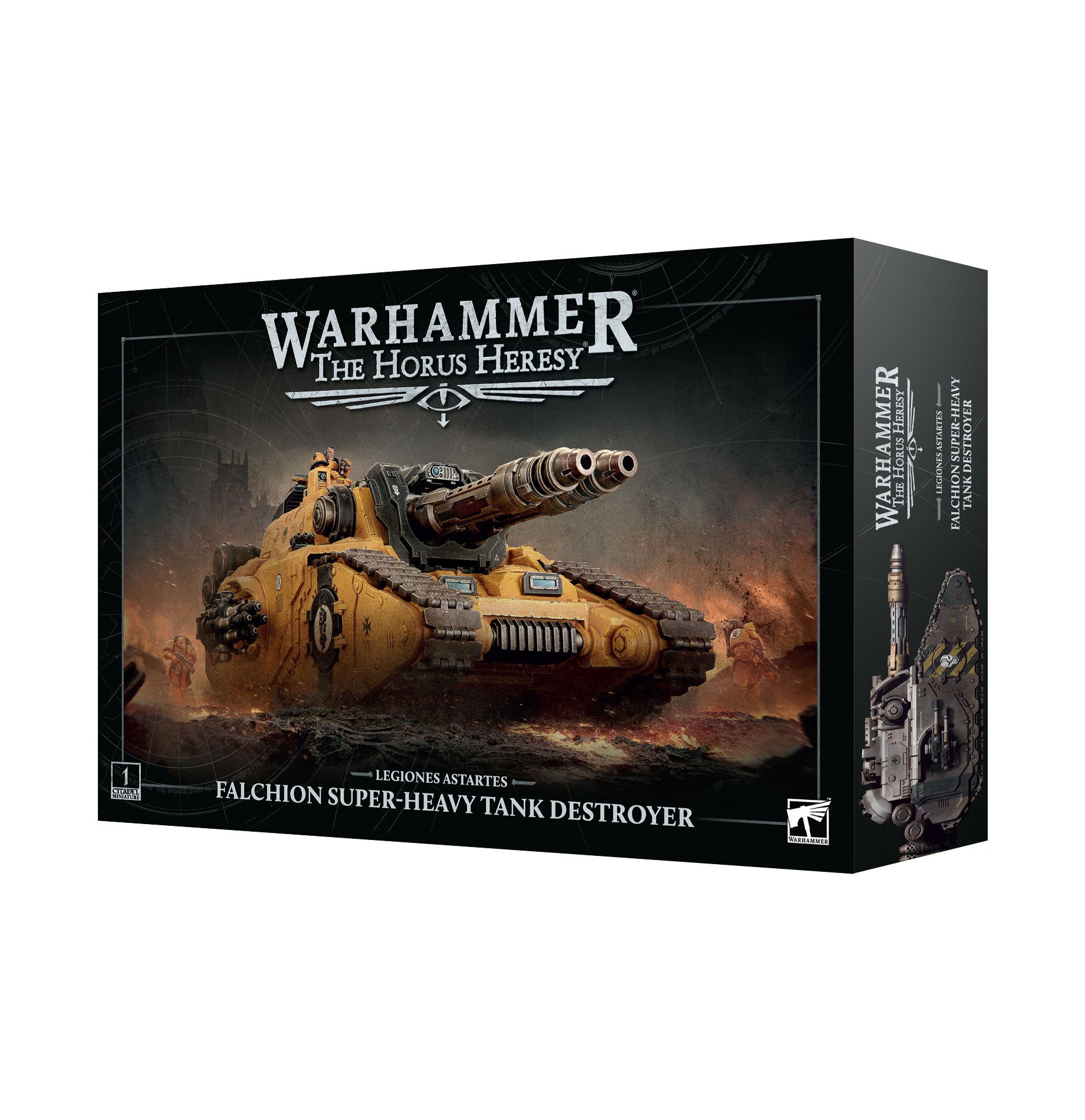Horus Heresy: Legiones Astartes Falcion Super-Heavy Tank Destroyer (Pre-order Now, Available 6/6/2026) | Grognard Games