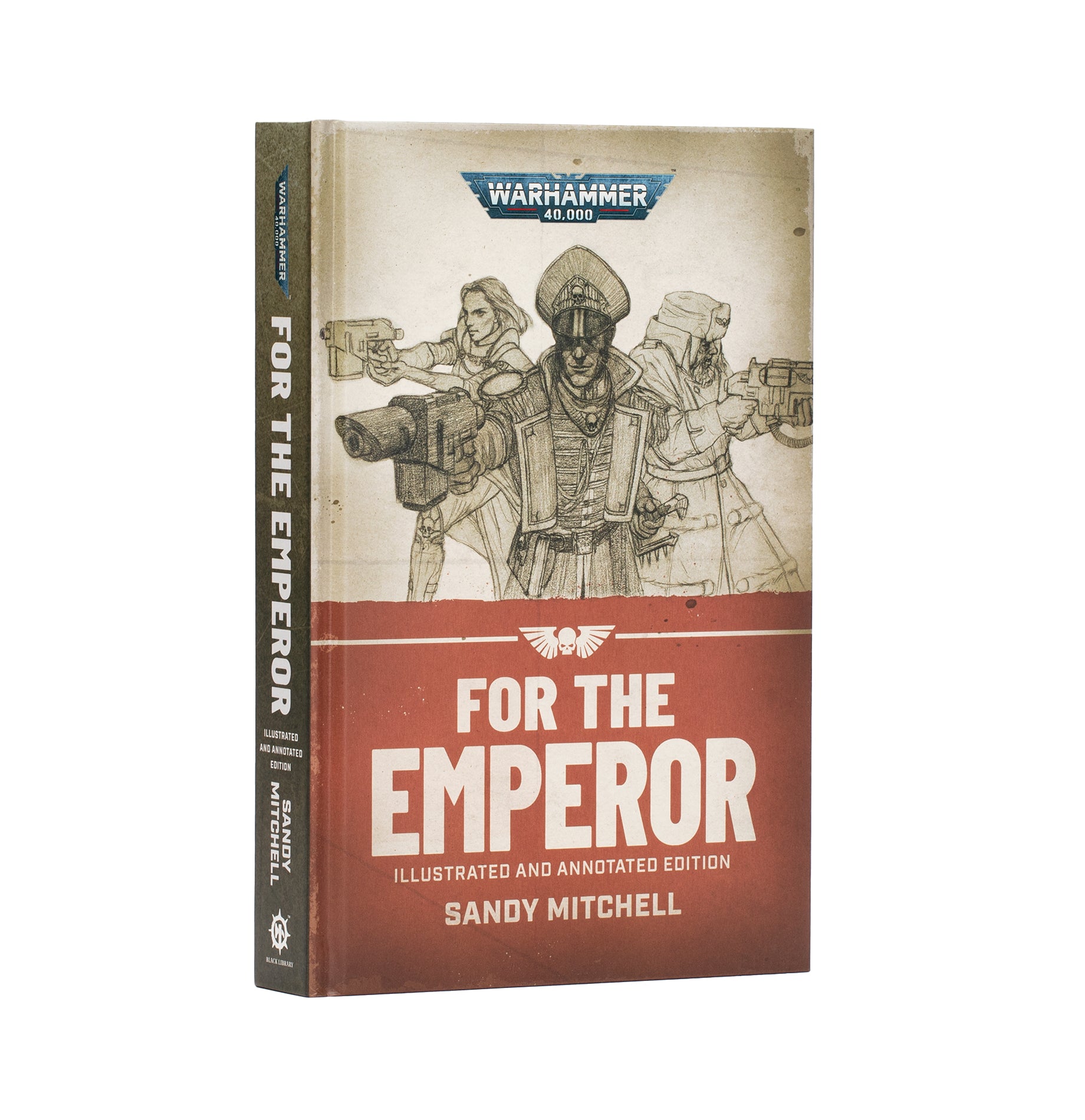 Black Library: Ciaphas Cain: For The Emperor (Illus. HB) (Pre-order Now, Available 7/11/2026) | Grognard Games