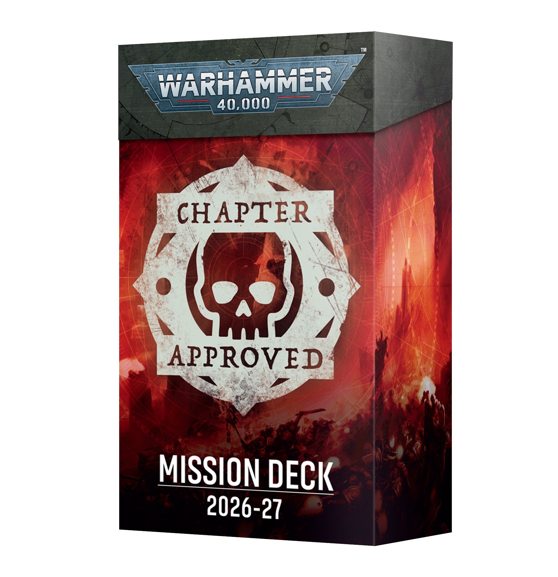 Warhammer 40,000: Chapter Approved Mission Deck 2026-27 (Pre-order now, Available 6/27/26) | Grognard Games