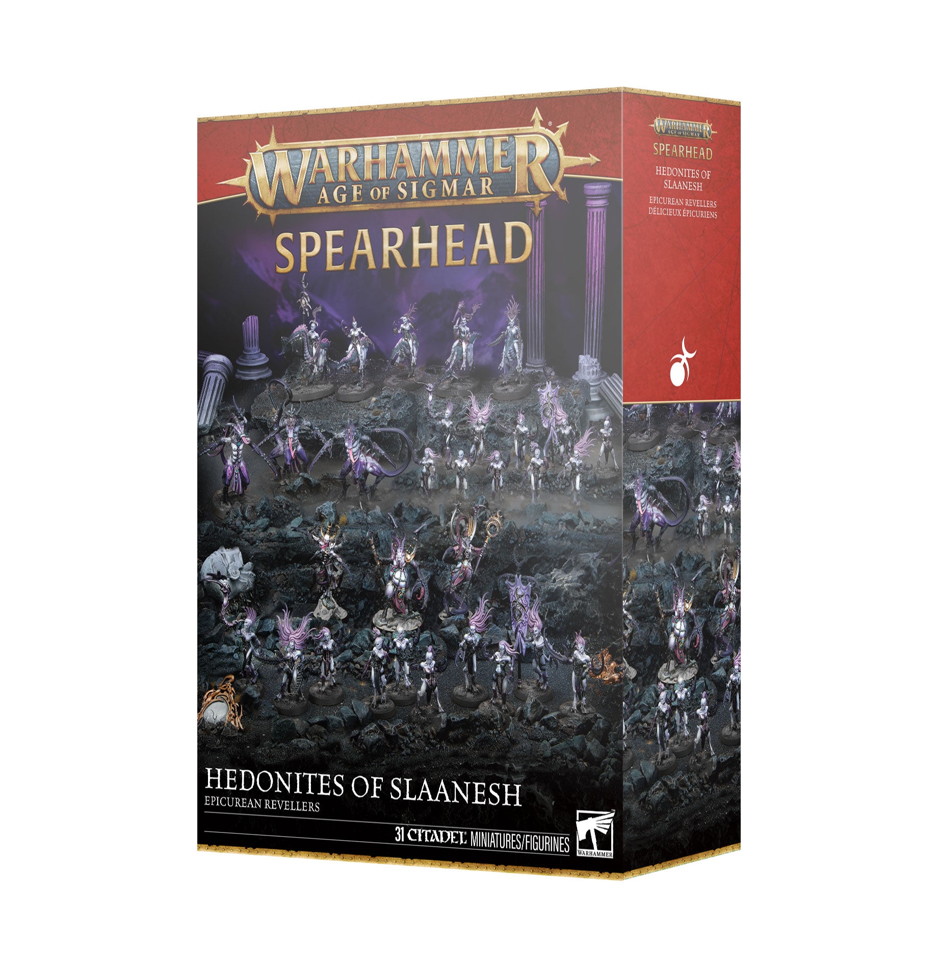 Spearhead: Hedonites of Slaanesh Epicurean Revellers (Pre-order Now, Available 7/4/26) | Grognard Games