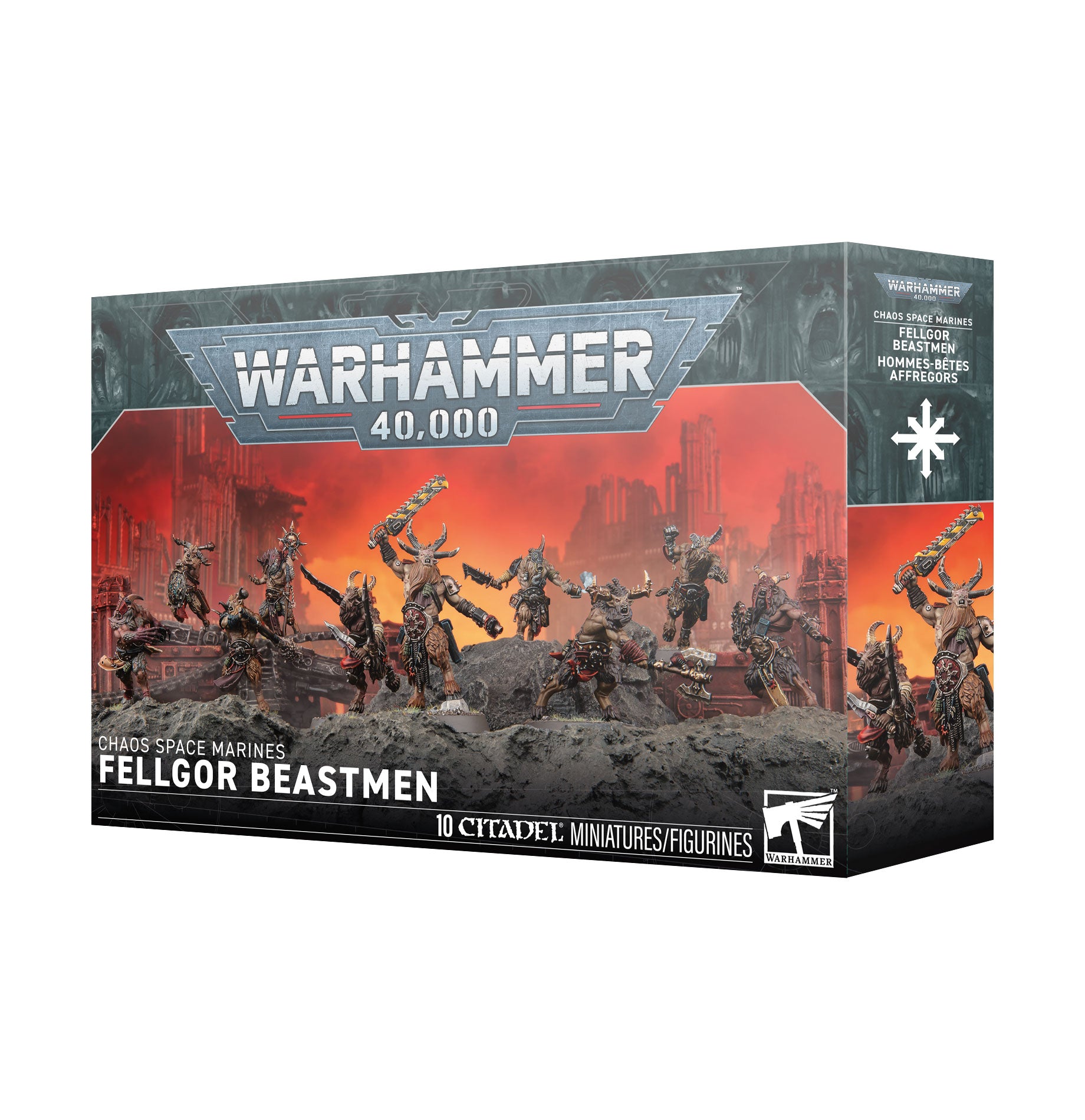 Chaos Space Marines Fellgor Beastmen (Pre-order Now, Available 8/8/2026) | Grognard Games