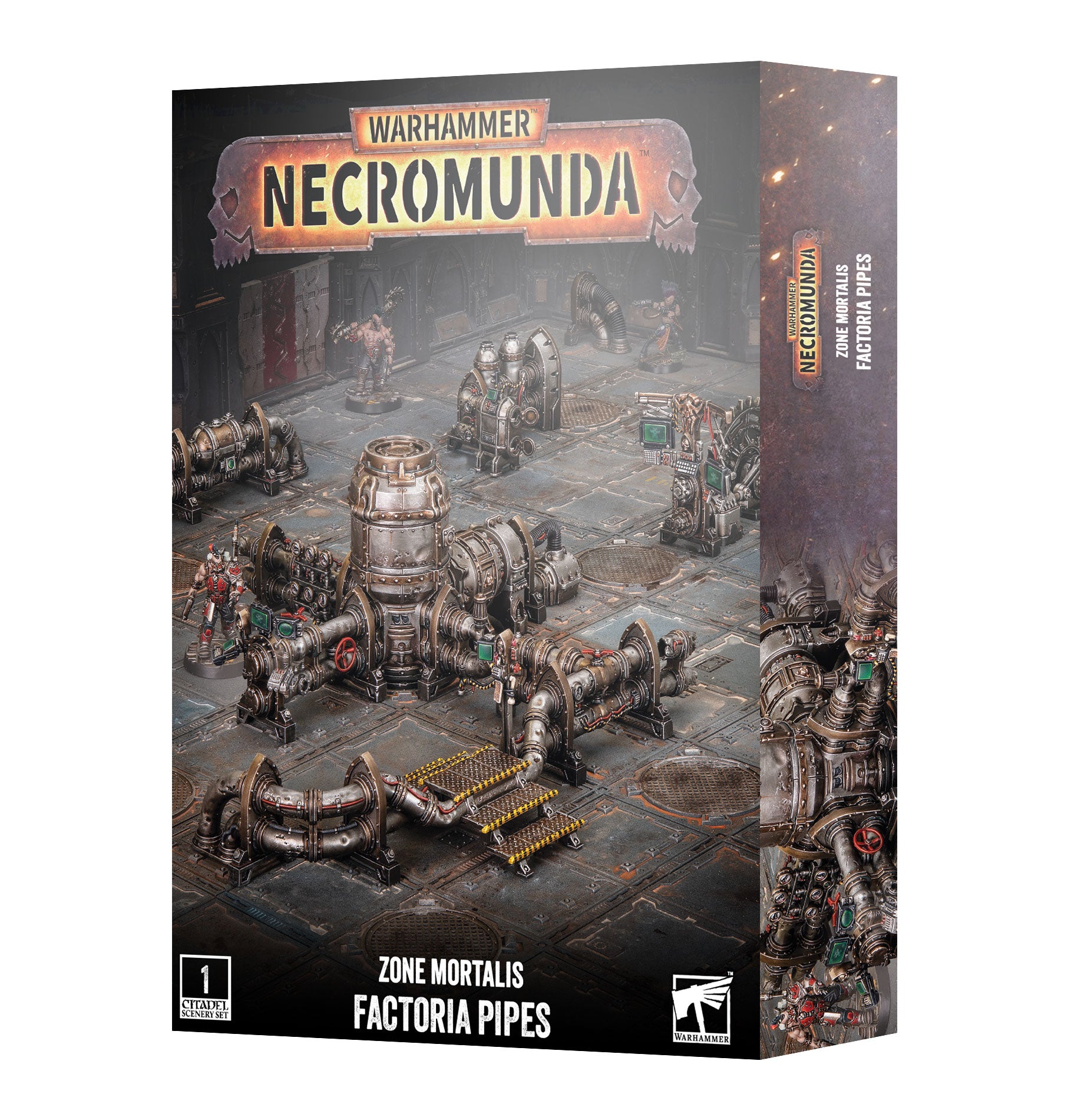 Necromunda: Zone Mortalis Factoria Pipes (Pre-order Now, Available 8/15/2026) | Grognard Games