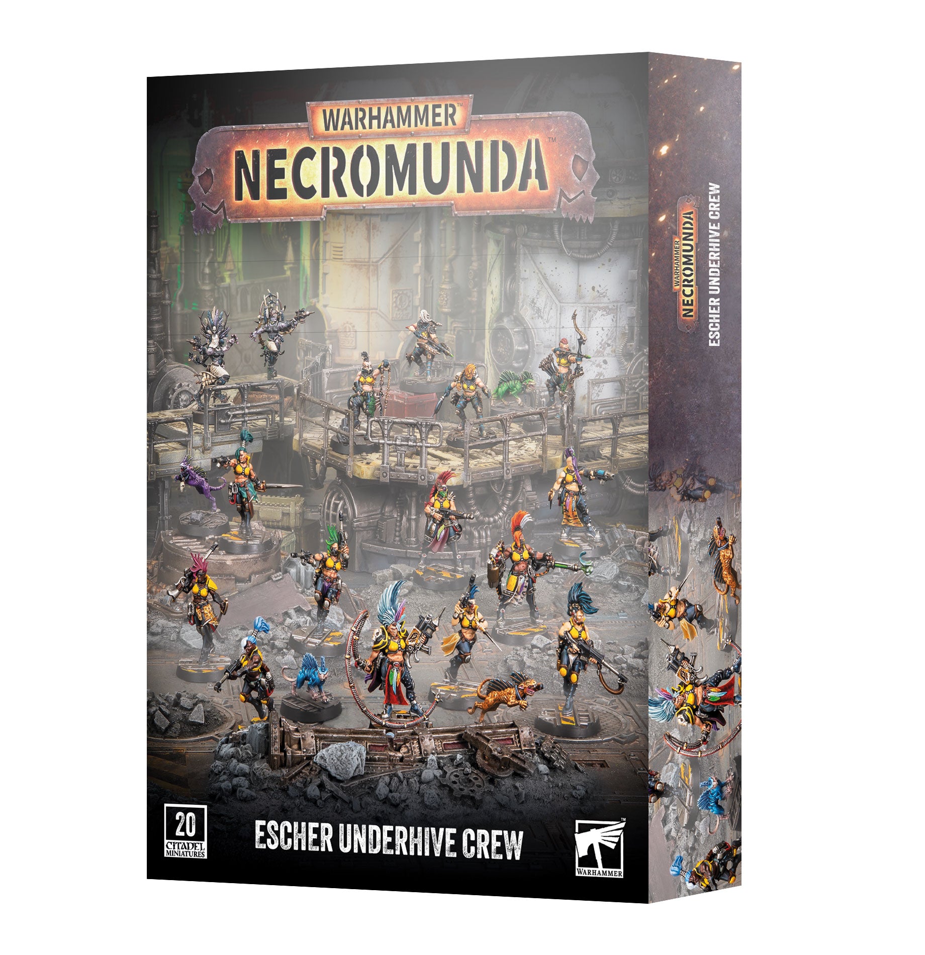Necromunda: Esher Underhive Crew (Pre-order Now, Available 8/15/2026) | Grognard Games