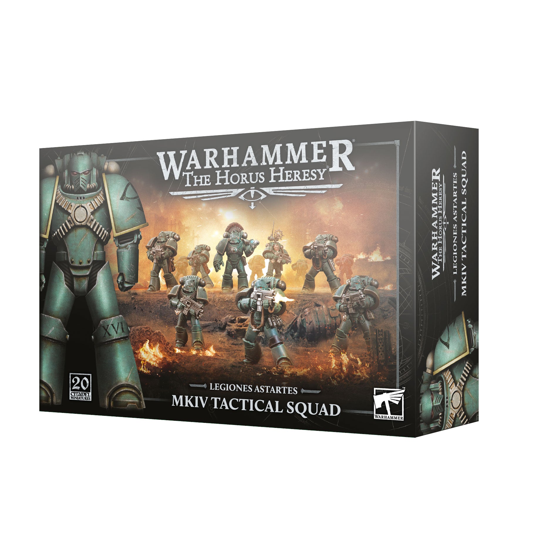 Horus Heresy: Legiones Astartes MKIV Tactical Squad (Pre-order Now, Available 8/8/2026) | Grognard Games