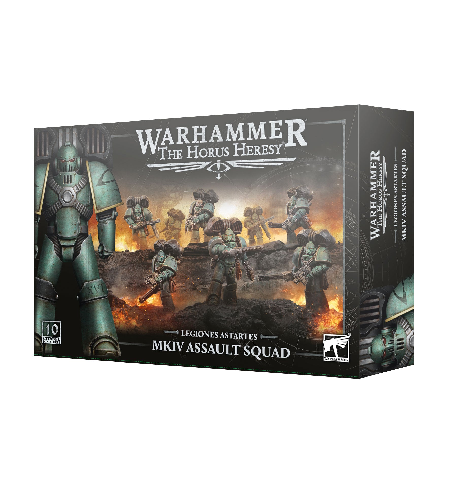 Horus Heresy: Legiones Astartes MKIV Assault Squad (Pre-order Now, Available 8/8/2026) | Grognard Games