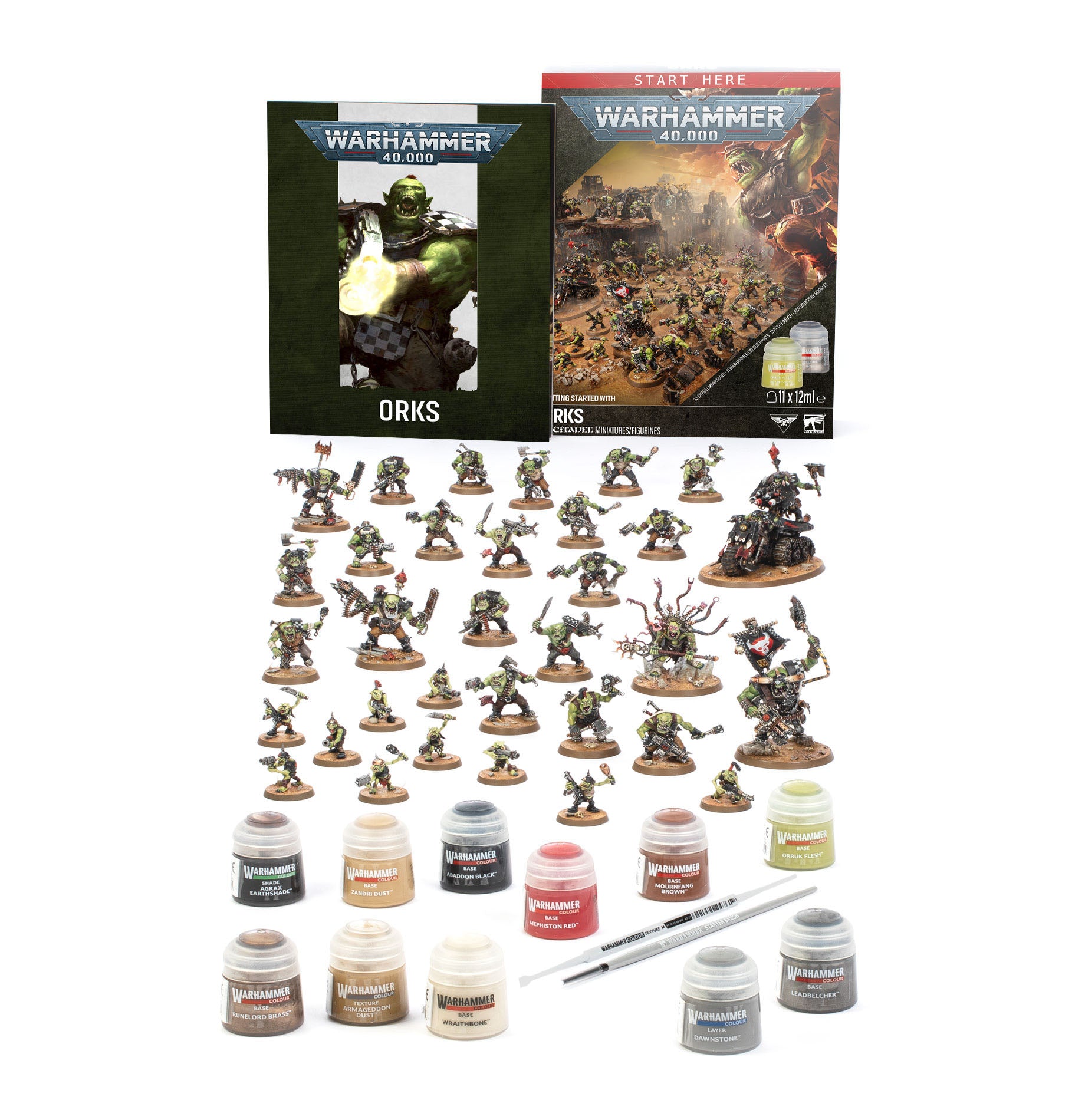 Warhammer 40,000: Getting Started with Orks (Pre-order now, Available 7/25/2026) | Grognard Games