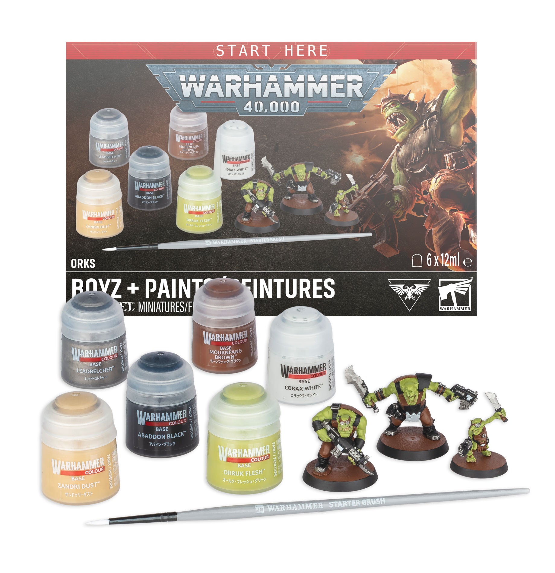 Orks Boyz & Paint Set (Pre-order now, Available 7/25/2026) | Grognard Games
