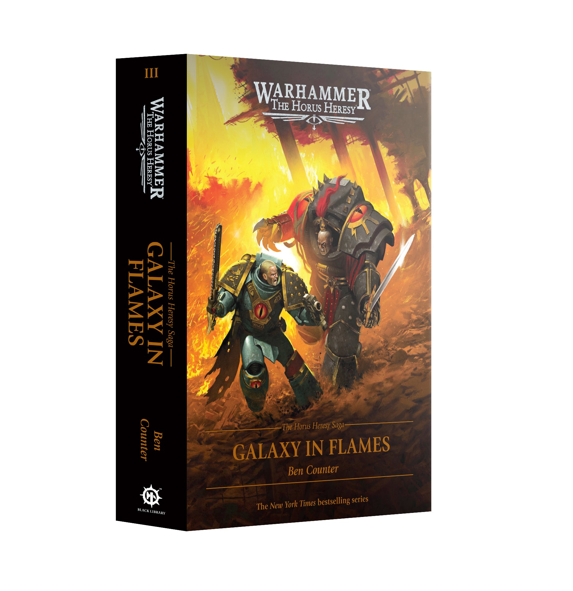 Black Library: Horus Heresy: Galaxy in Flames (HB) (Pre-order Now, Available 8/29/2026) | Grognard Games