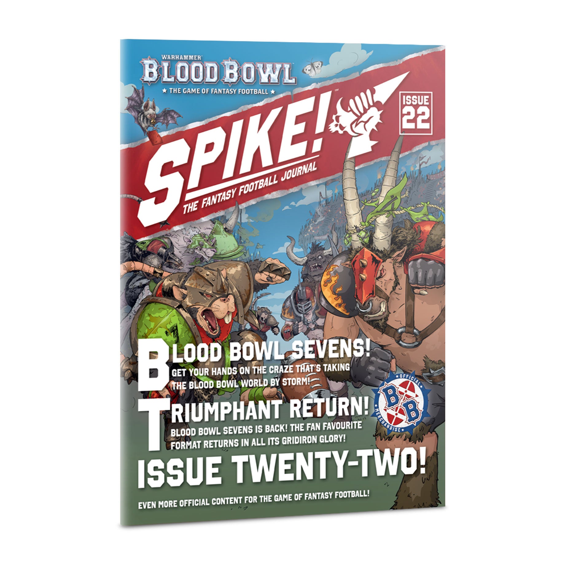 Blood Bowl: Spike! Issue 22 (Pre-order Now, Available 8/22/2026) | Grognard Games
