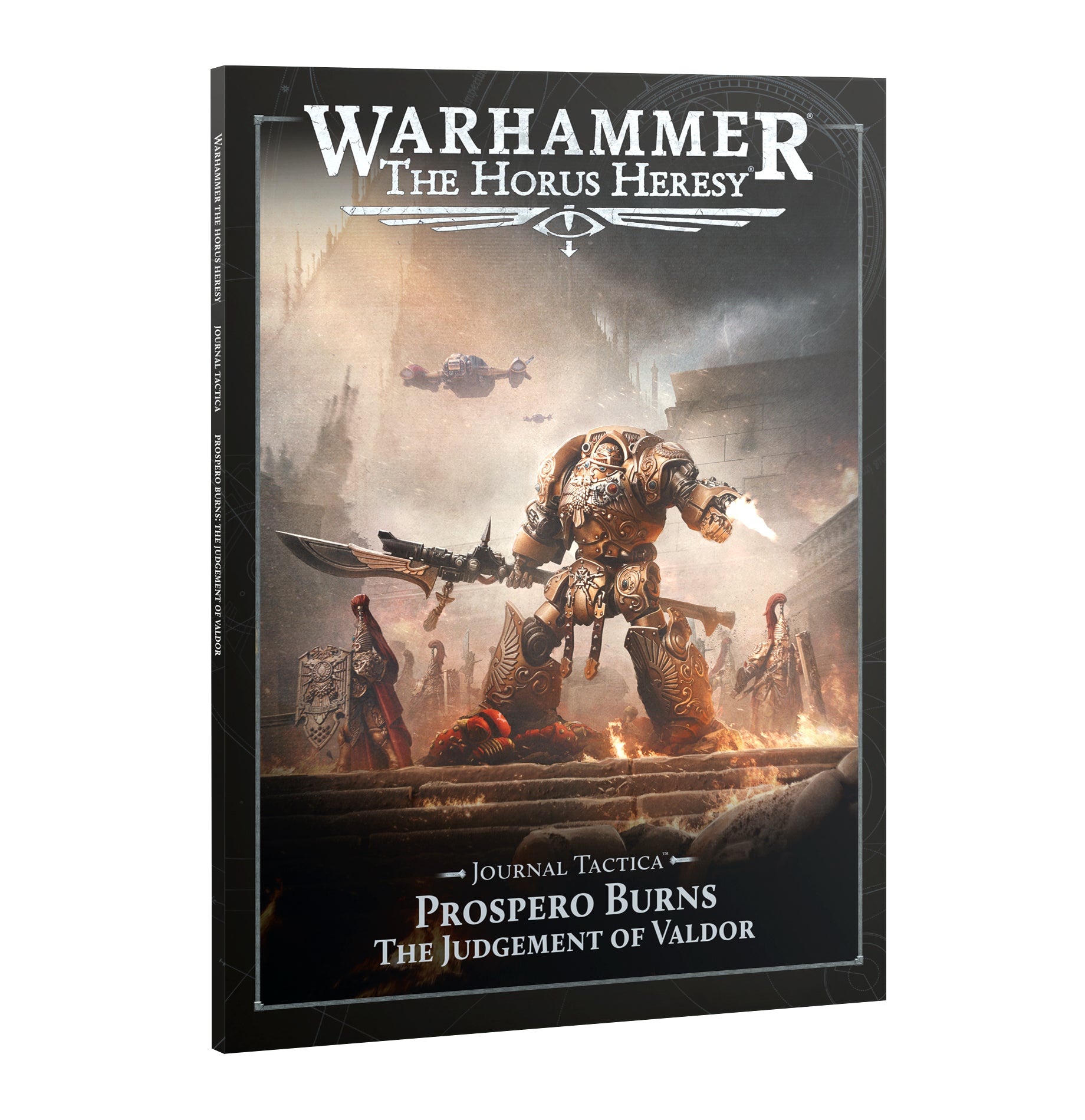 Horus Heresy: Journal Tactica: Prospero Burns - The Judgment of Valdor (Pre-order Now, Available 9/12/2026) | Grognard Games