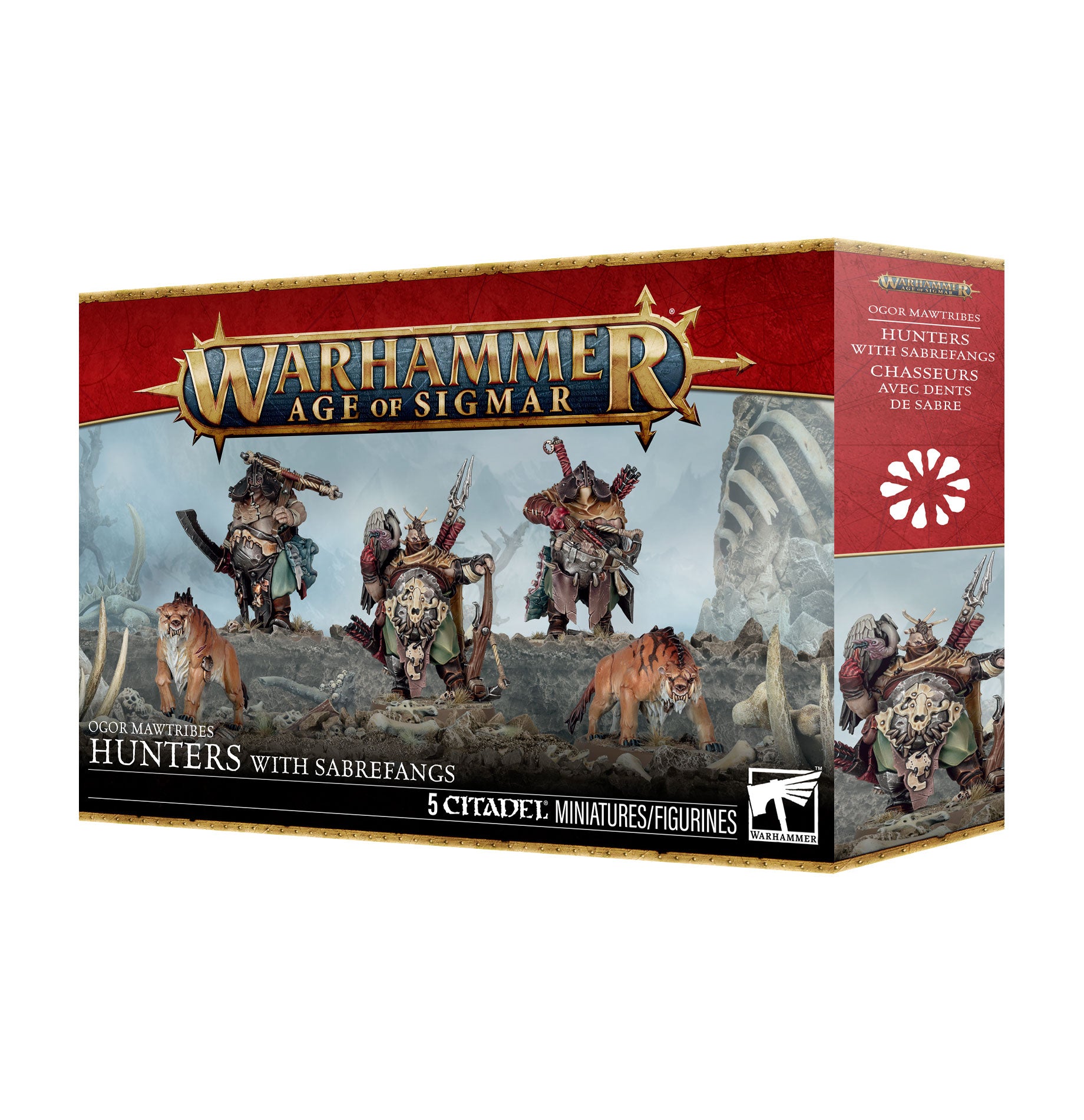 Ogor Mawtribes Hunters with Saberfangs (Pre-order Now, Availabe 8/29/2026) | Grognard Games