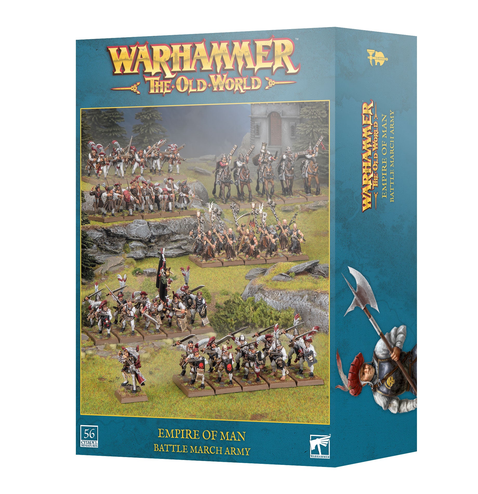 Warhammer: The Old World: Empire of Man Battle March Army (Pre-order Now, Available 9/12/2026) | Grognard Games