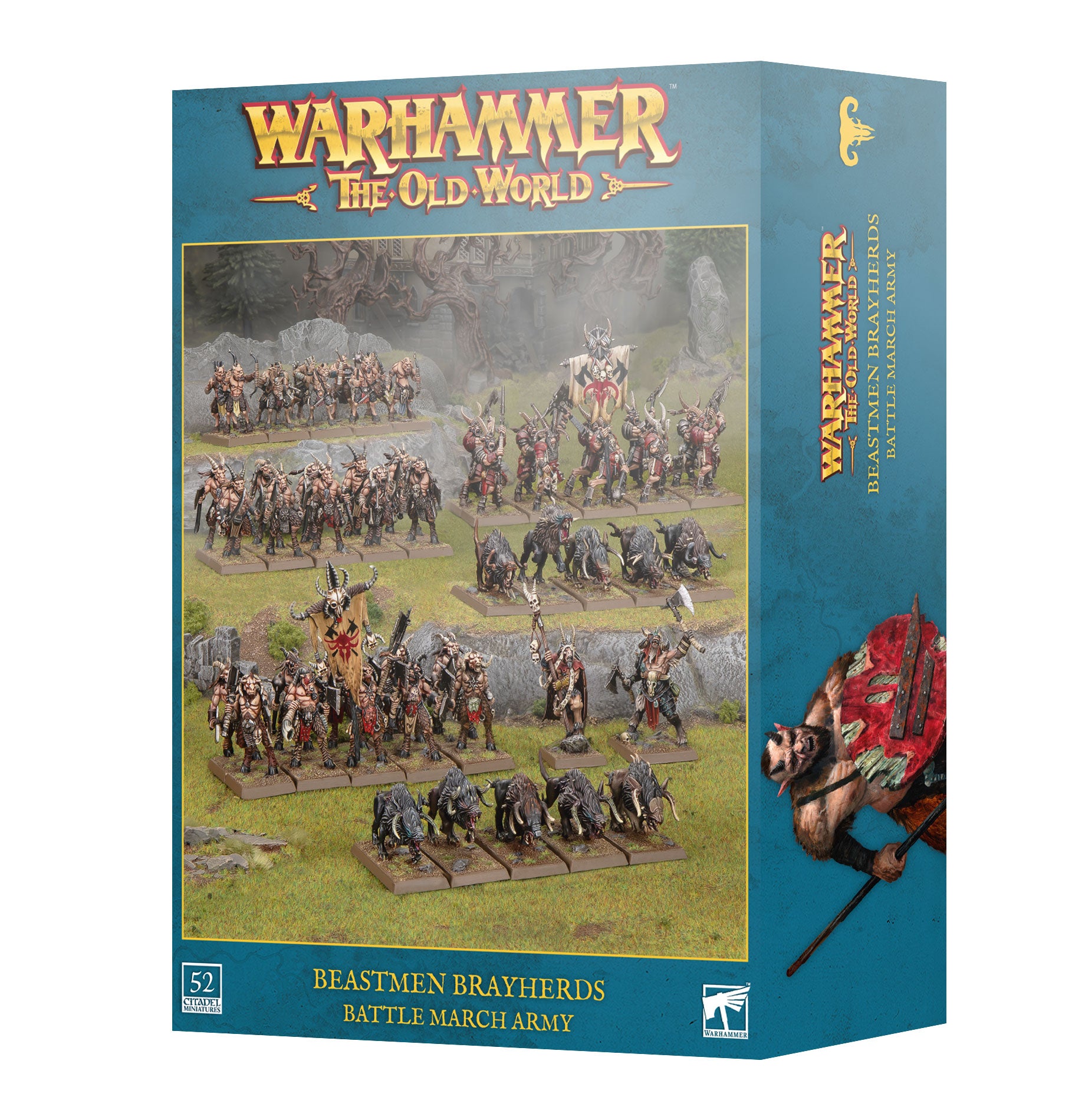 Warhammer: The Old World: Beastmen Brayherds Battle March Army (Pre-order Now, Available 9/12/2026) | Grognard Games