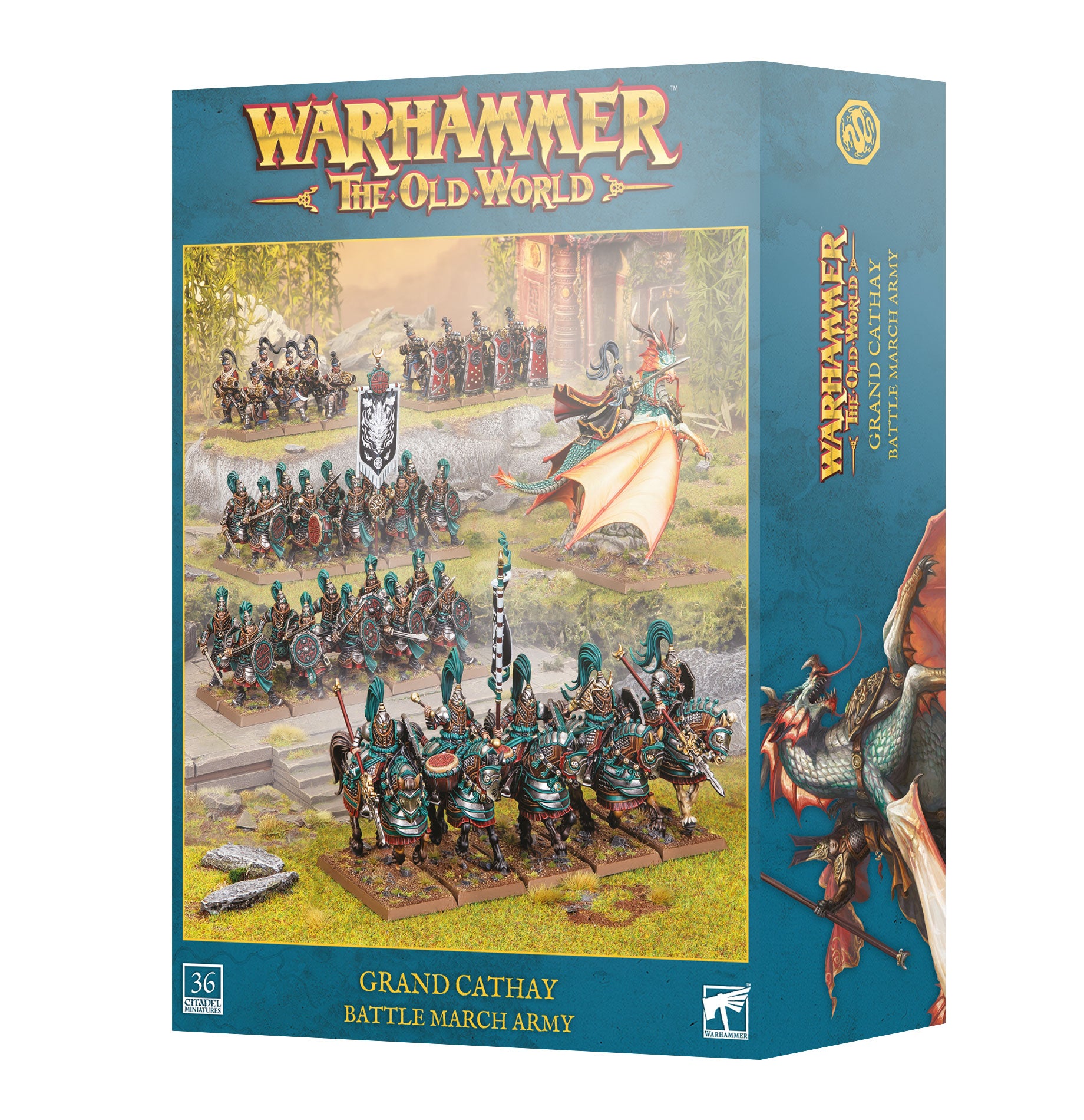 Warhammer: The Old World: Grand Cathay Battle March Army (Pre-order Now, Available 8/22/2026) | Grognard Games