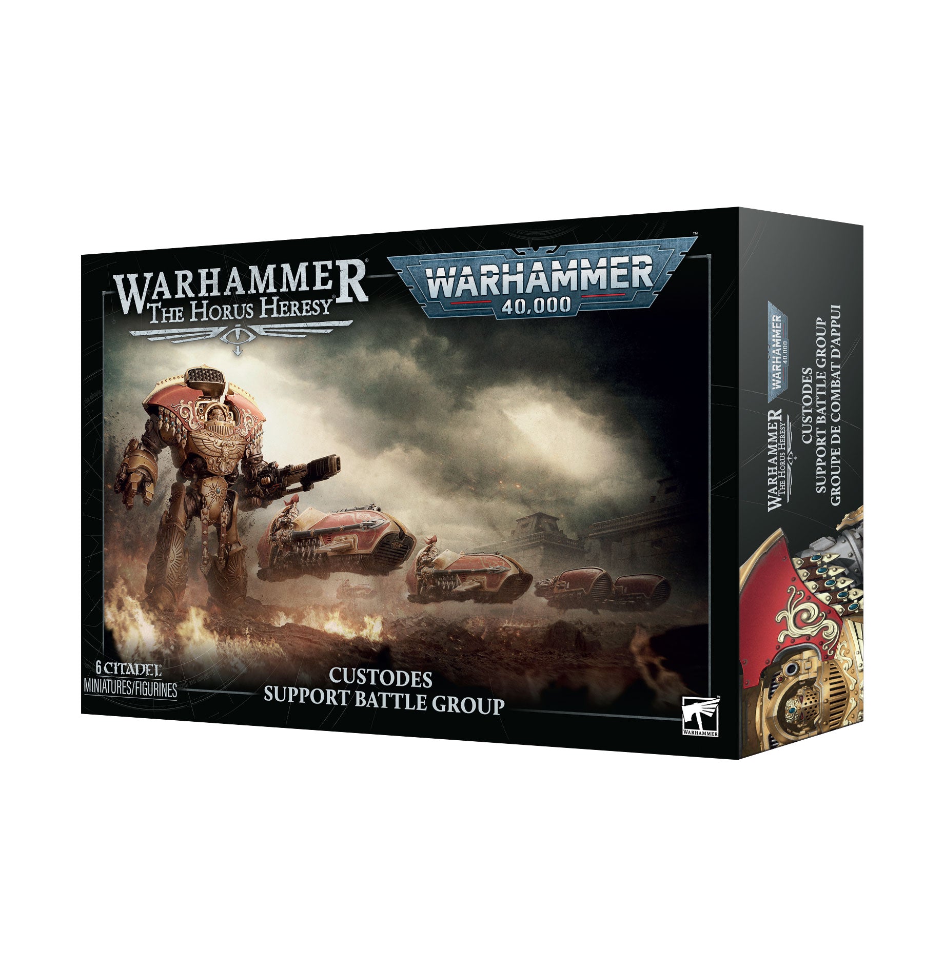 Horus Heresy: Legio Custodes Support Battle Group (Pre-order Now, Available 9/12/2026) | Grognard Games