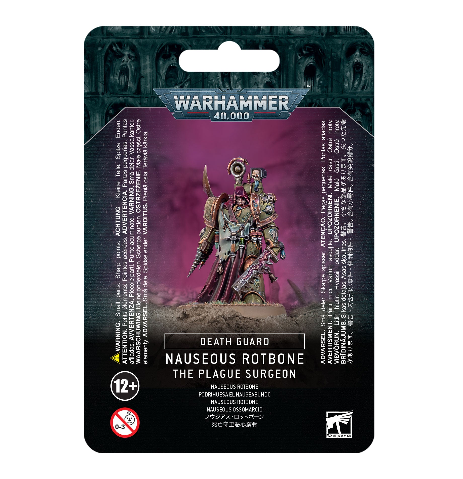 Death Guard Plague Surgeon NAUSEOUS ROTBONE | Grognard Games
