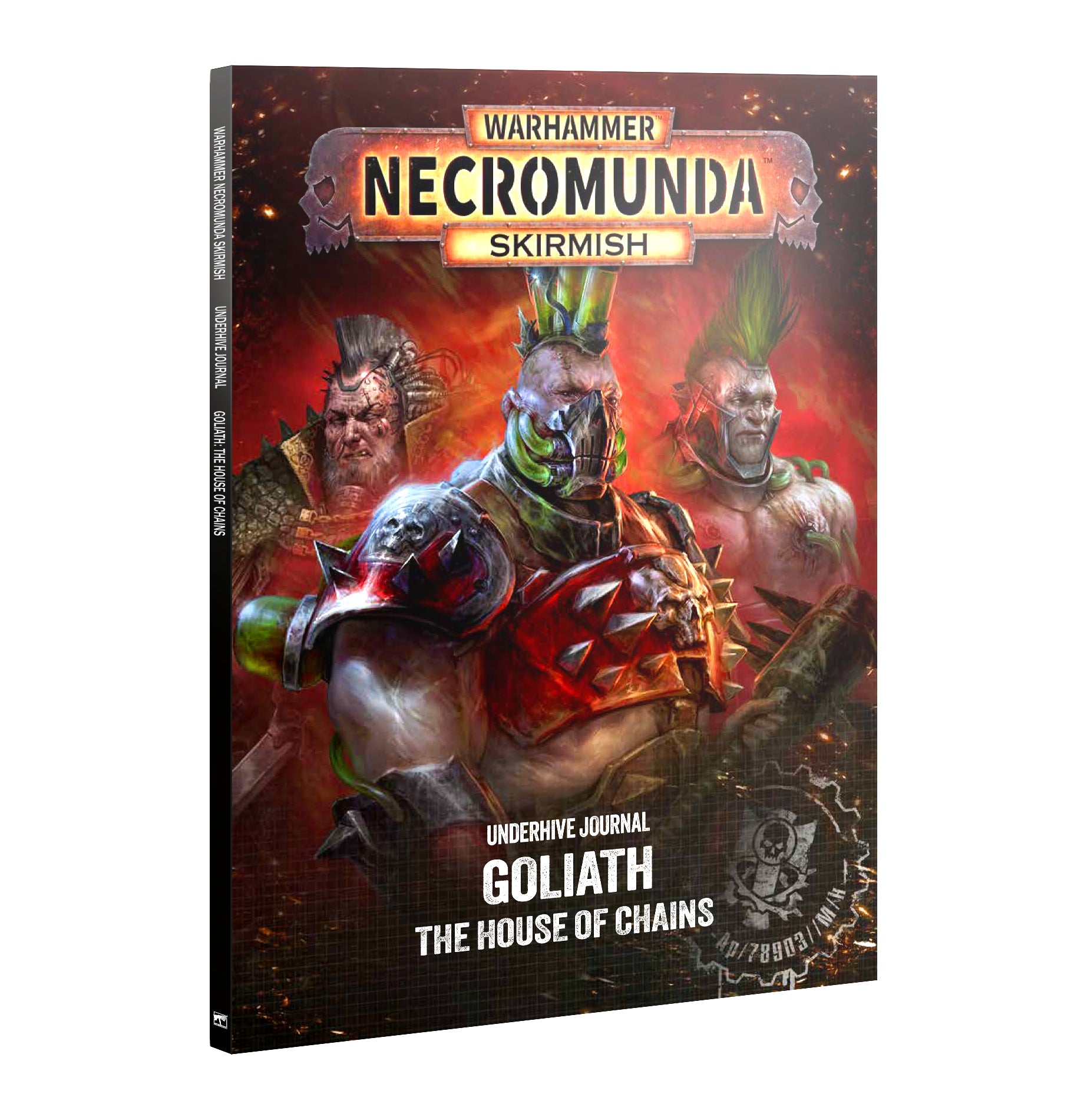 Necromunda: Underhive Journal: Goliath - House of Chains (Pre-order now, Available 9/19/2026) | Grognard Games