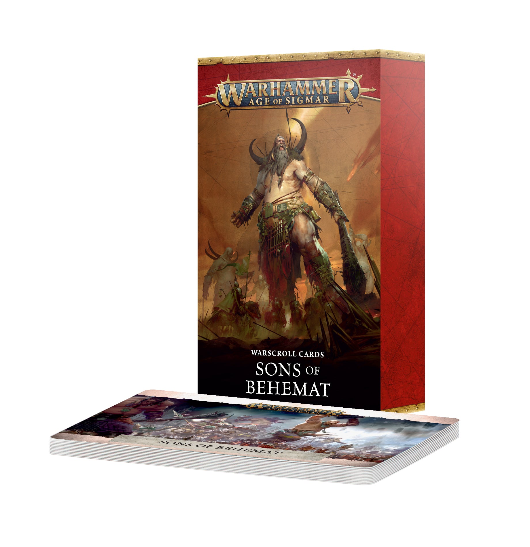 Warscroll Cards: Sons of Behemat (Pre-order now, Available 9/26/2026) | Grognard Games