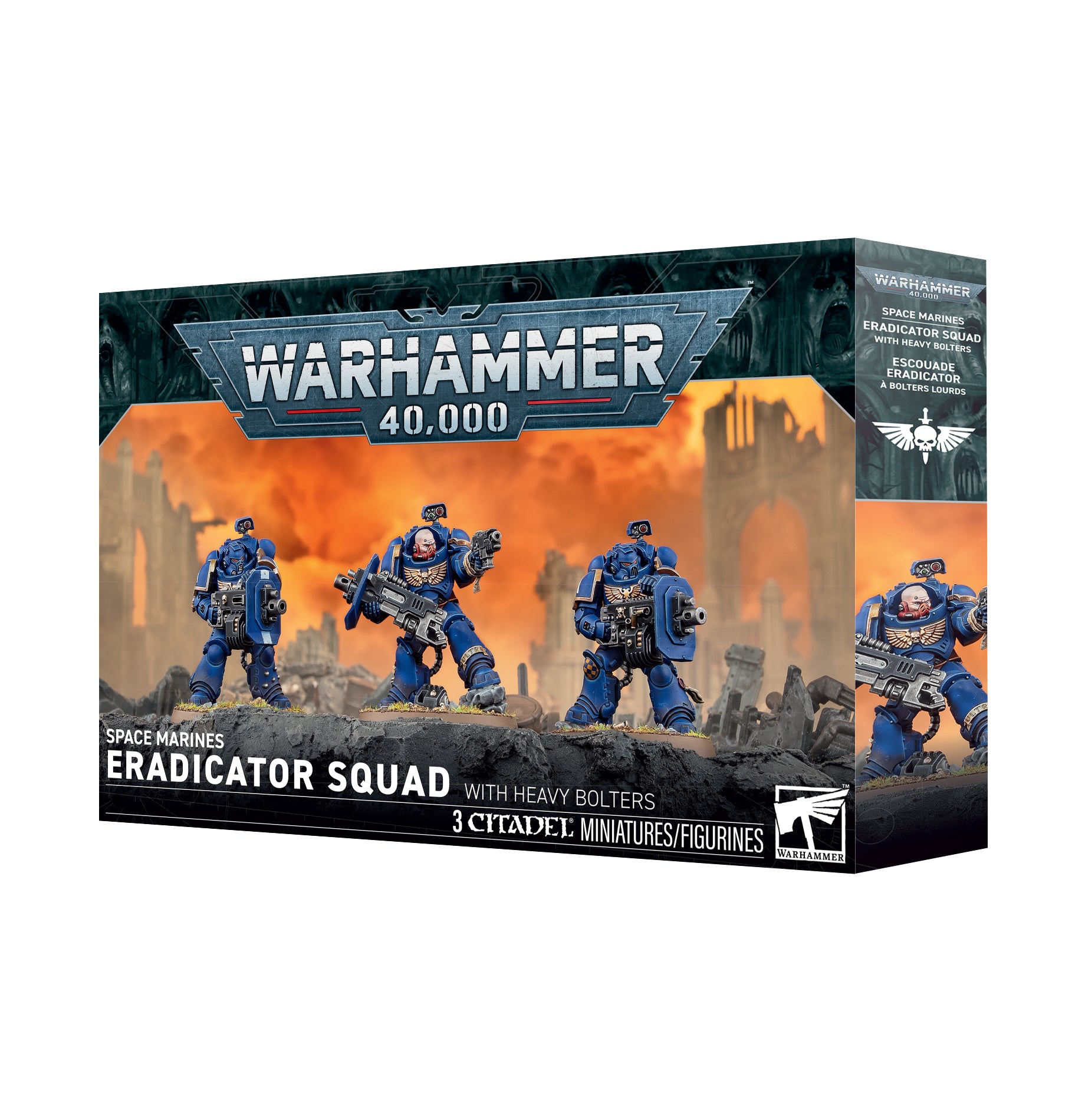 Space Marines Eradicator Squad with Heavy Bolters (Pre-order Now, Available 10/3/2026) | Grognard Games