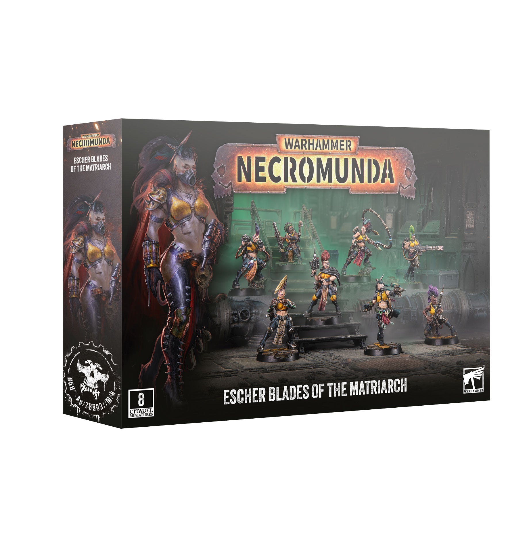 Necromunda: Escher Blades of the Matriarch (Pre-order now, Available 9/19/2026) | Grognard Games