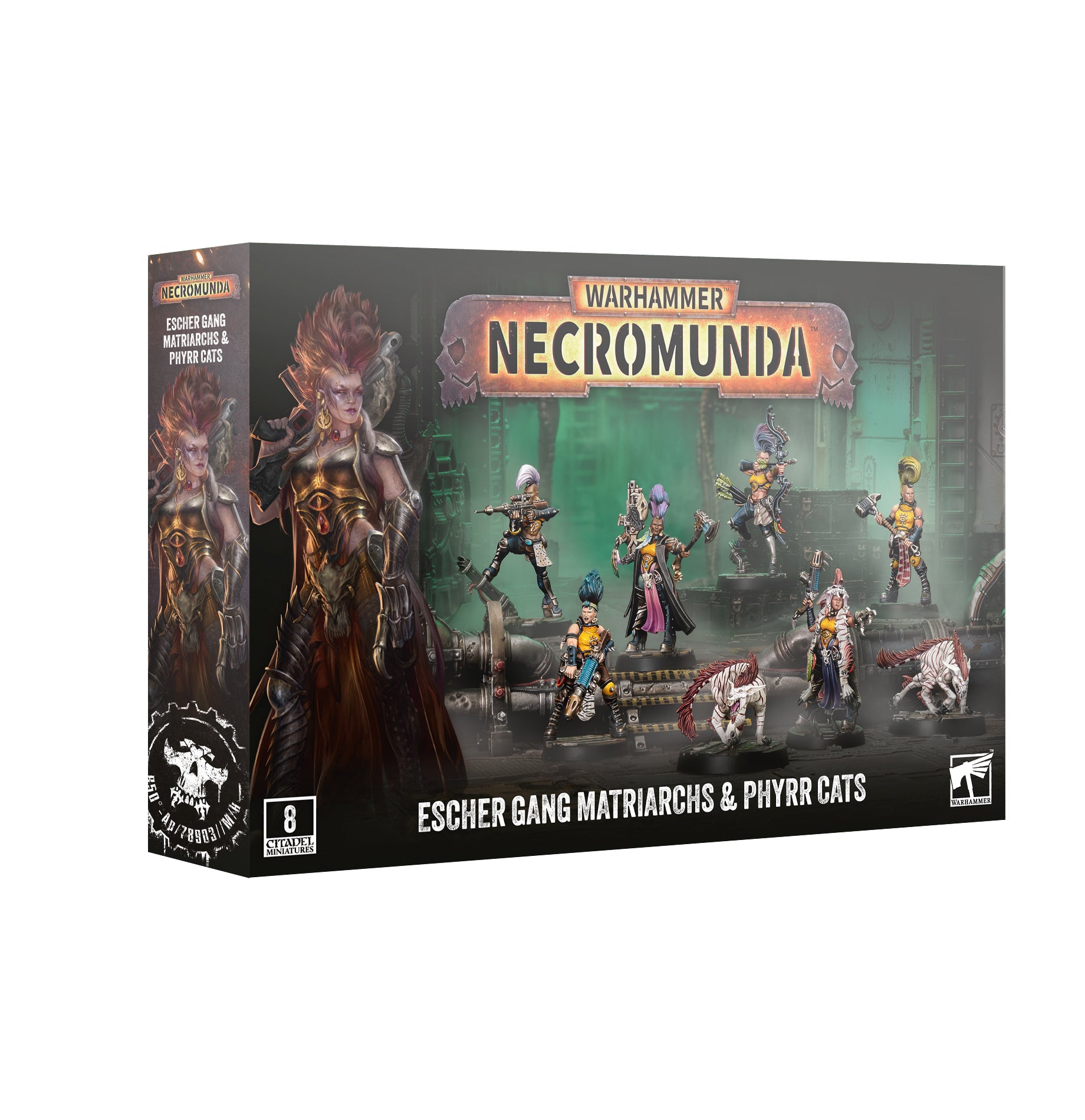 Necromunda: Escher Matriarchs & Phyrr Cats (Pre-order now, Available 9/19/2026) | Grognard Games