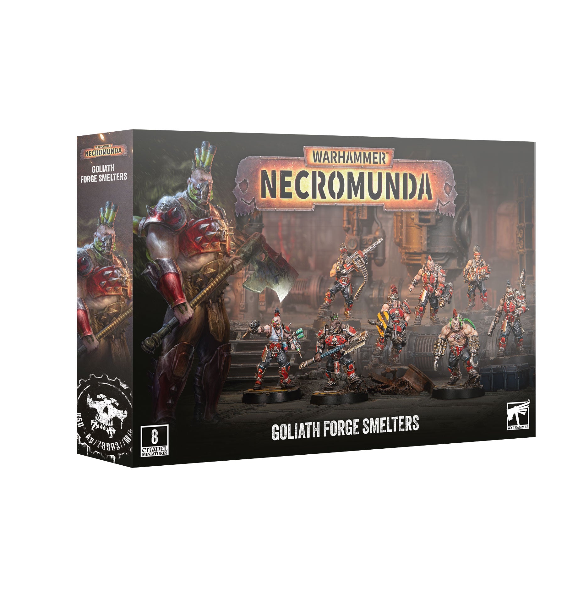 Necromunda: Goliath Forge Smelters (Pre-order now, Available 9/19/2026) | Grognard Games