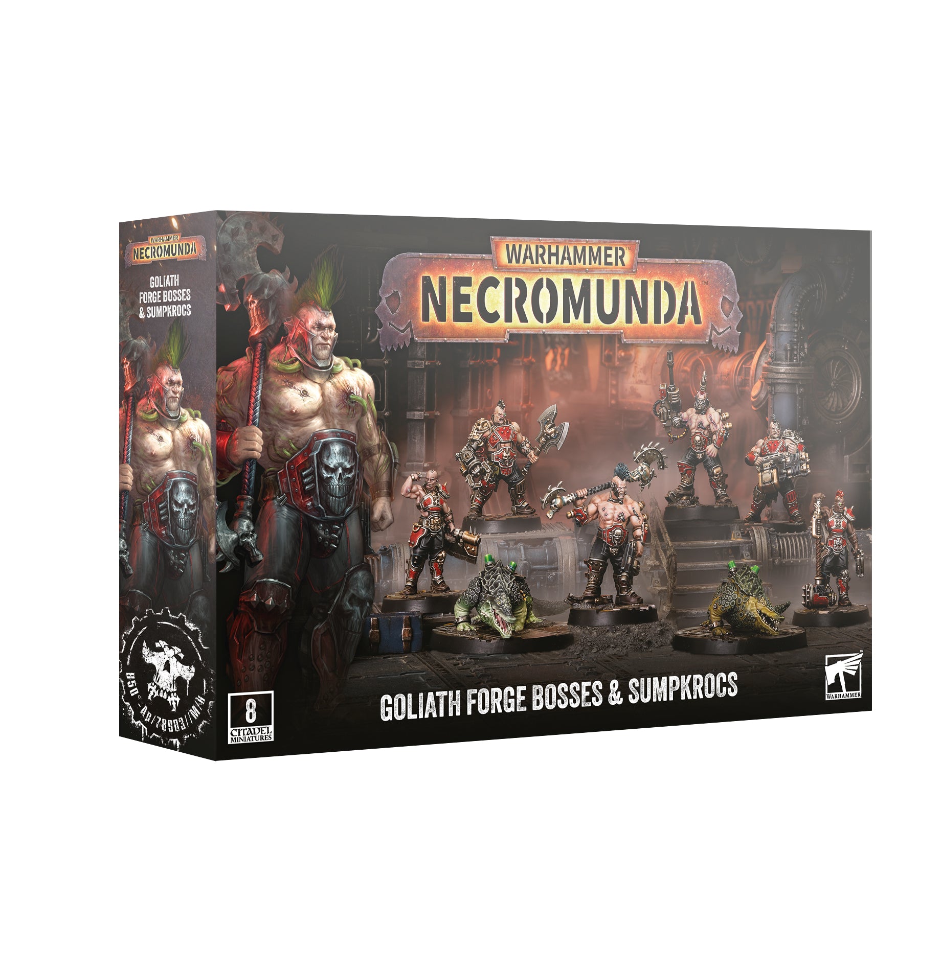 Necromunda: Goliath Forge Bosses & Sumpkrocs (Pre-order now, Available 9/19/2026) | Grognard Games