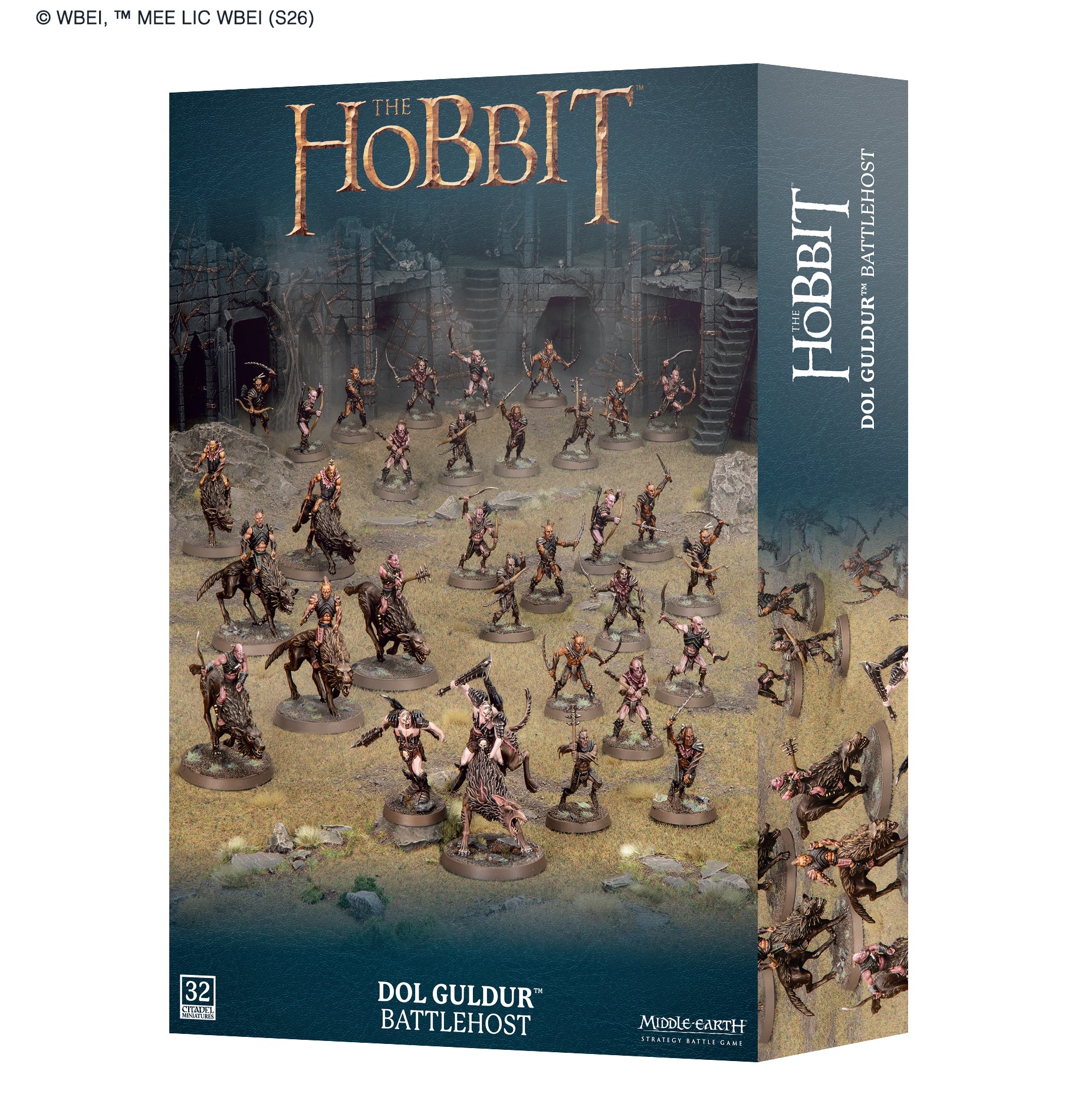 Middle Earth Strategy Battle Game: Dol Guldur Battlehost (Pre-order now, Available 9/26/2026) | Grognard Games
