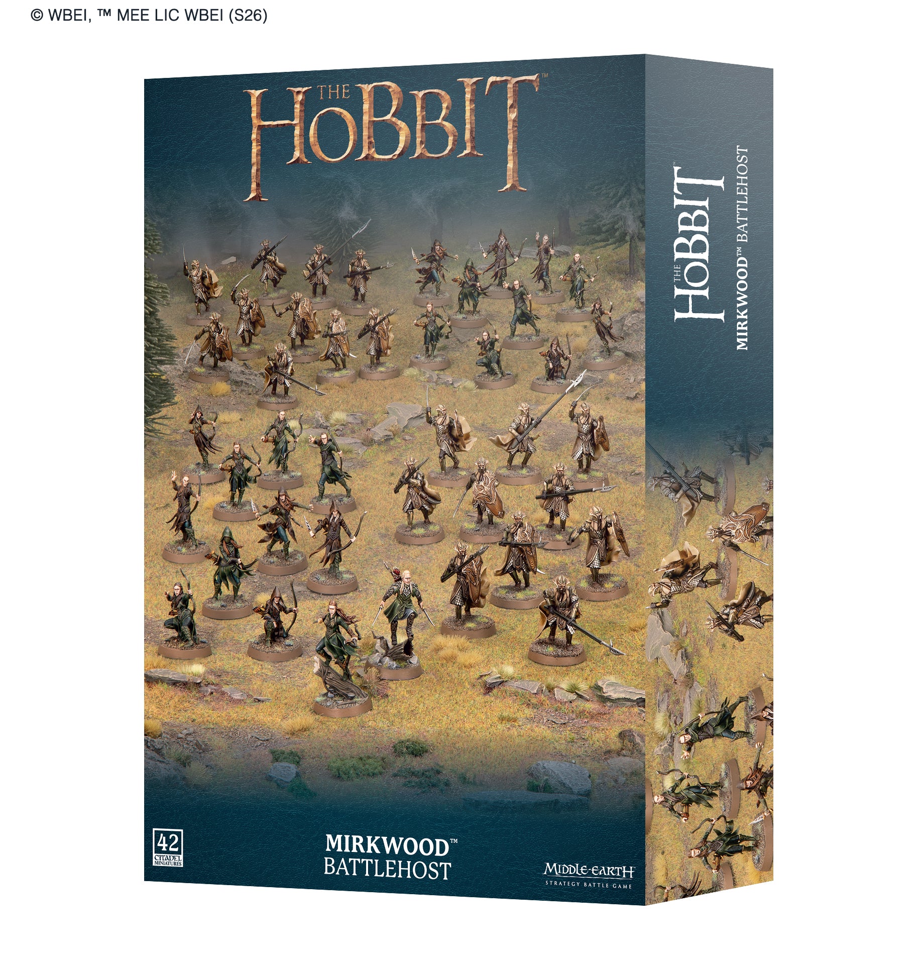 Middle Earth Strategy Battle Game: Mirkwood Battlehost (Pre-order now, Available 9/26/2026) | Grognard Games