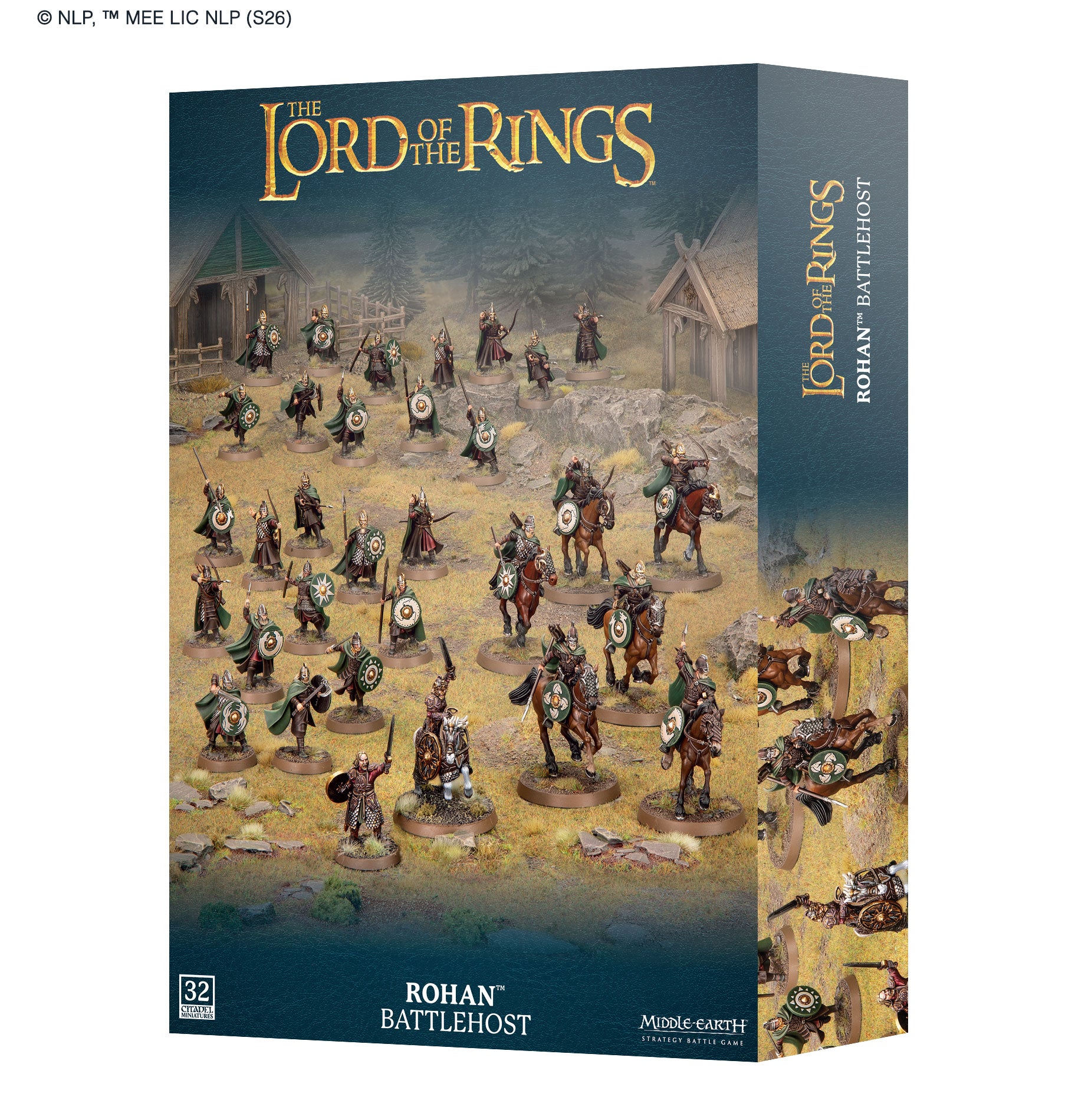 Middle Earth Strategy Battle Game: Rohan Battlehost (Pre-order now, Available 9/26/2026) | Grognard Games