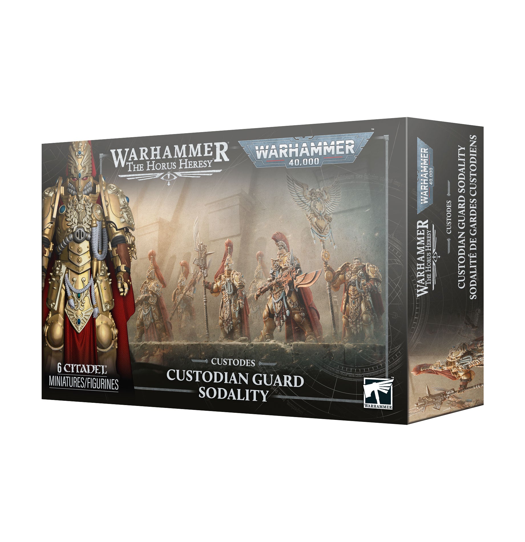 Adeptus Custodes Custodian Guard Sodality (Pre-order Now, Available 10/17/2026) | Grognard Games