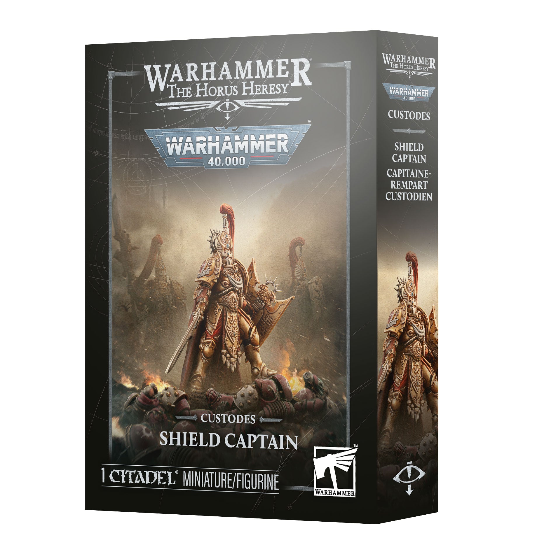 Adeptus Custodes Shield Captain (Pre-order Now, Available 10/17/2026) | Grognard Games