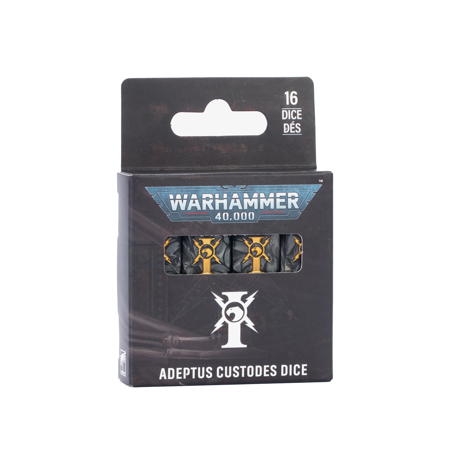 Adeptus Custodes Dice (Pre-order Now, Available 10/17/2026) | Grognard Games