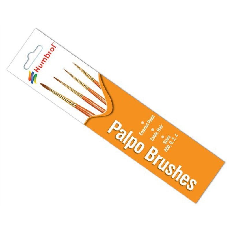 000/0/2/4 Palpo Sable Brush Pack Paint | Grognard Games