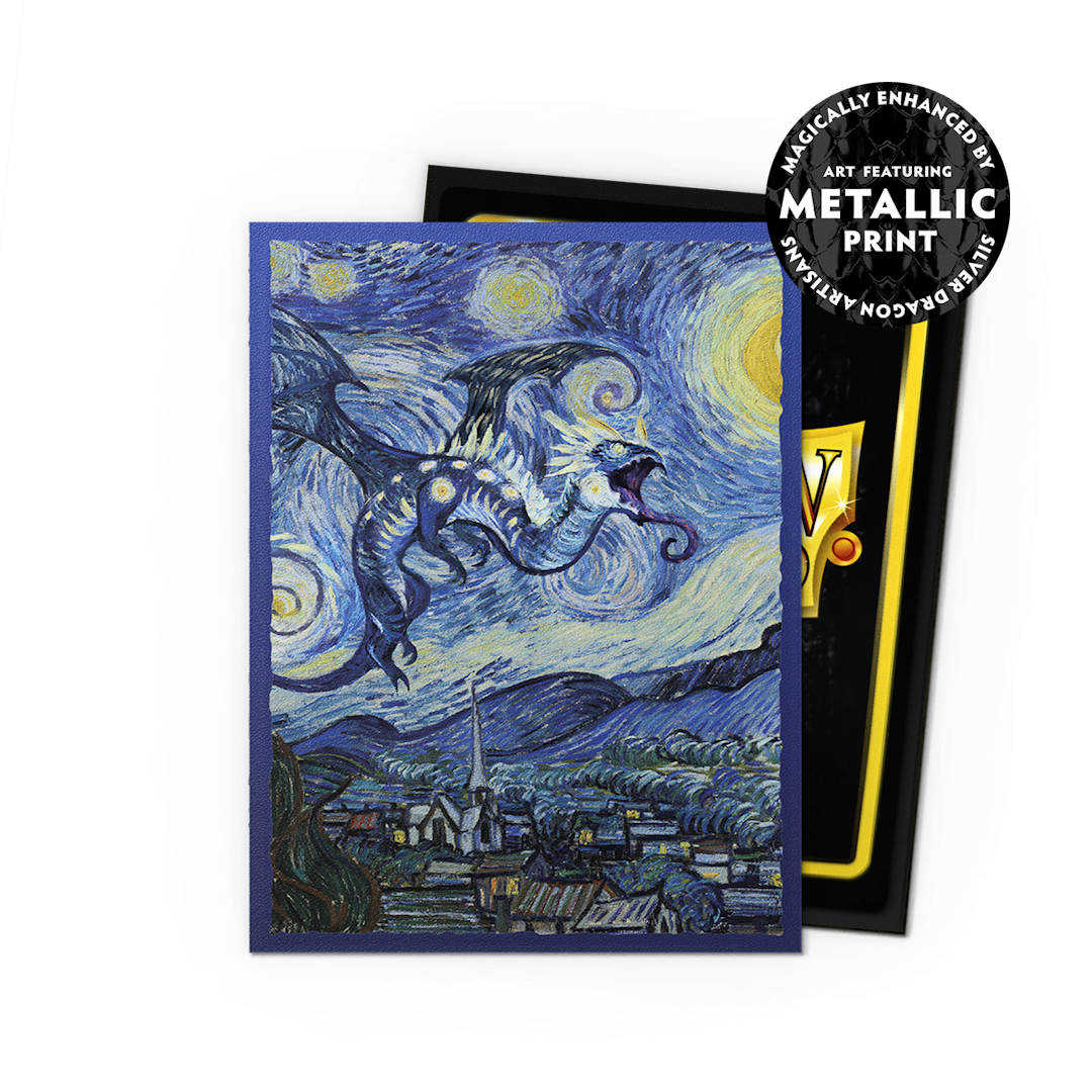 Starry Night - Matte Dual Art Sleeves - Standard Size | Grognard Games