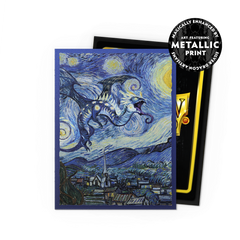 Starry Night - Matte Dual Art Sleeves - Standard Size | Grognard Games