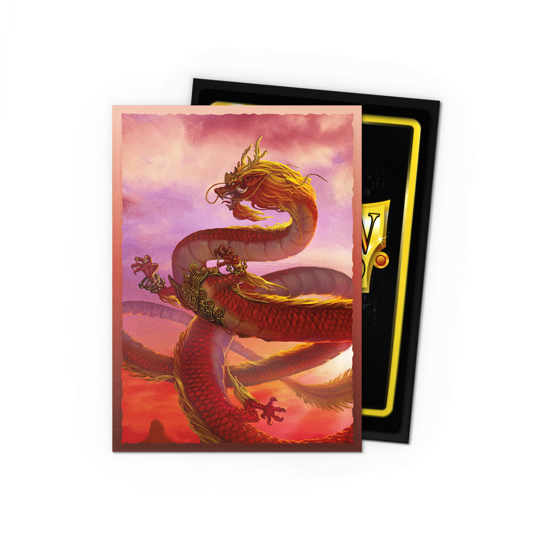 Dragon Shield Art Sleeve Wood Dragon 2024 | Grognard Games