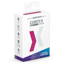 Ultimate Guard Cortex Deck Protectors Matte 100 Count Pink | Grognard Games