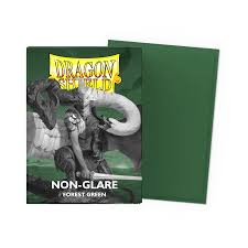 Forest Green - Non-Glare - Matte Sleeves - Standard Size | Grognard Games