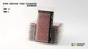 Gamers Grass: Pink Orchid Tiny Flowers | Grognard Games