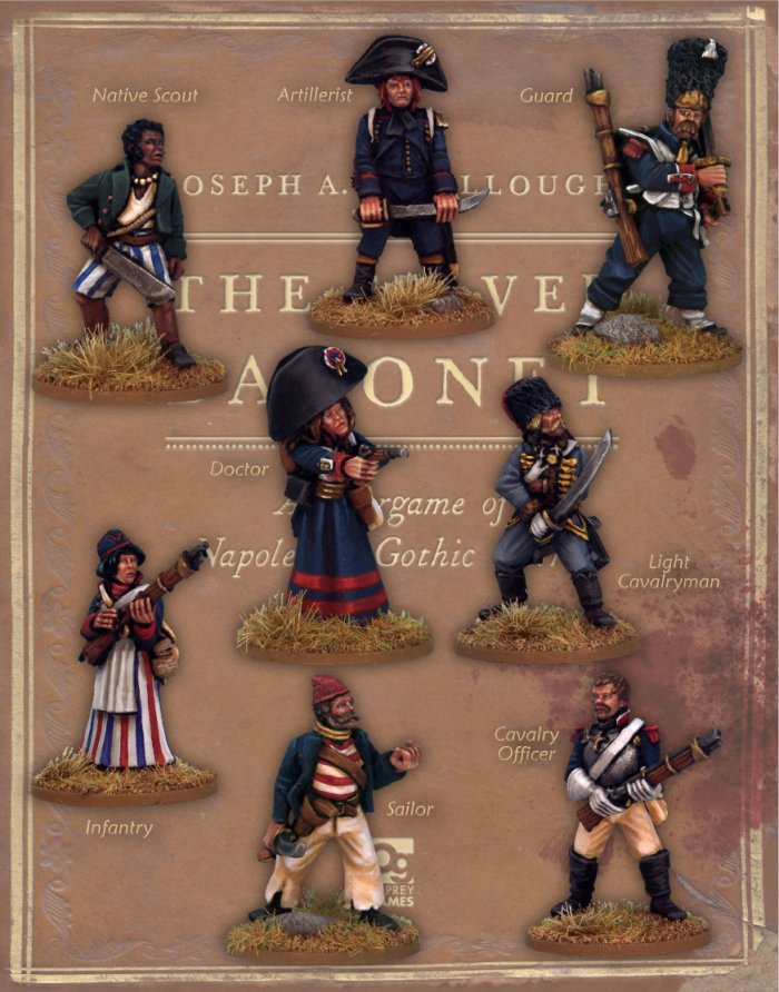 The Silver Bayonet TSB014 - The 2nd French Unit. | Grognard Games