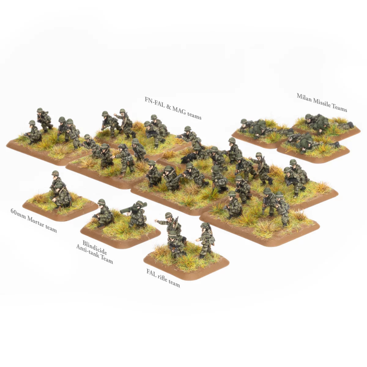 TBE702 Team Yankee Infanty Platoon (Belgian) | Grognard Games