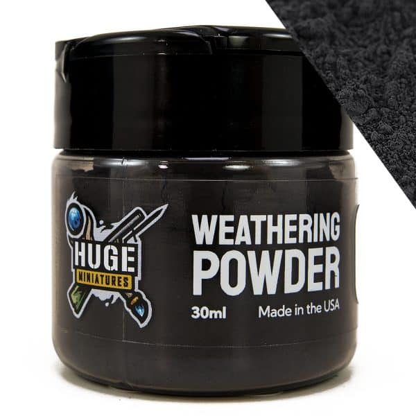 Huge Miniatures Weathering Powder - Jet Black | Grognard Games